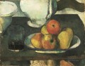 リンゴのある静物画 1879 ポール・セザンヌ